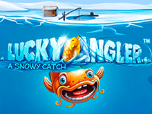 Lucky Angler: A Snowy Catch