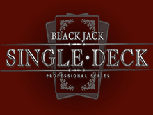 Single Deck Blackjack Professional Series